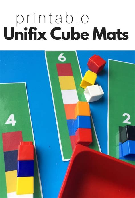 unifix cubes printables