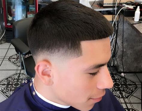type  tapers wavy haircut