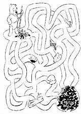 Labyrinthe Ausmalbilder sketch template