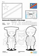 Angola Democratic sketch template