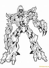 Megatron Coloring Transformers Pages Evil Para Colorear Transformer Voltron Colouring Kids Printable Color Dibujos Master Pintar Robot Drawing Ironhide Imprimir sketch template