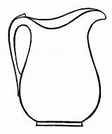 Coloring Pages Jug Water Pitcher Color Getcolorings Printable Print sketch template