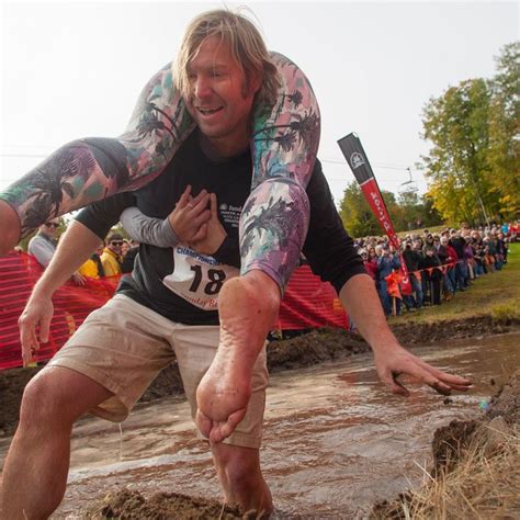 Now Introducing The Finnish Sport Of Wife Carrying