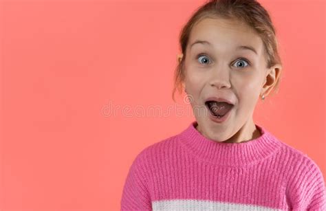 Image Of Excited Screaming Shocked Beautiful Girl Standing Isolated