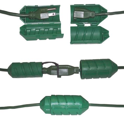 cord connect water tight outdoor cord lock  green head