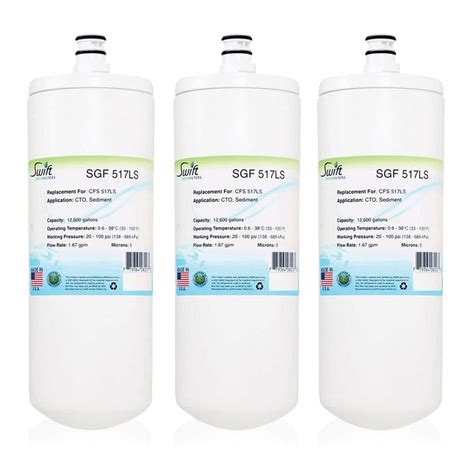 Swift Green Filters Replacement Water Filter For 3m Cfs 517ls Sgf 517ls