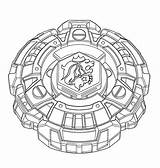 Coloring Pages Beyblade Printable Kids Anime Detailed 4kids Rock sketch template