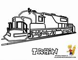 Train Coloring Big Boy Pages Children Colouring Popular sketch template