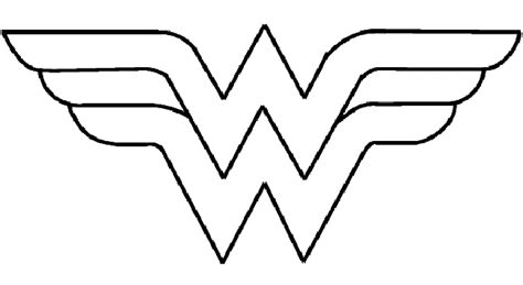 superhero logos coloring pages  woman party  woman