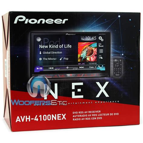 avh nex pioneer  din  dash  touchscreen cddvd stereo receiver  hd radio
