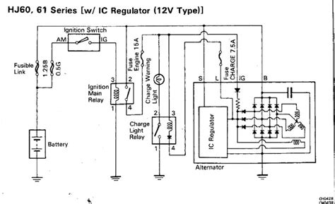 alternator pinout toyota  pin wiring diagram wiring diagram