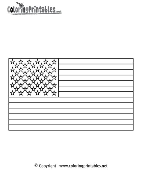 united states flag printable coloring pages  kids   adults