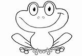 Sapo Frog Princesa Boyama Kurbağa Sayfası sketch template