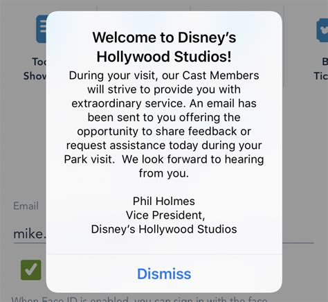 disney experience app requesting guest feedback  disneys hollywood studios