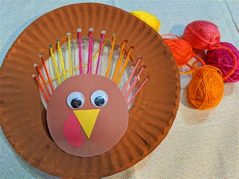paper plate turkey   perfect kids thanksgiving craft unkrafty