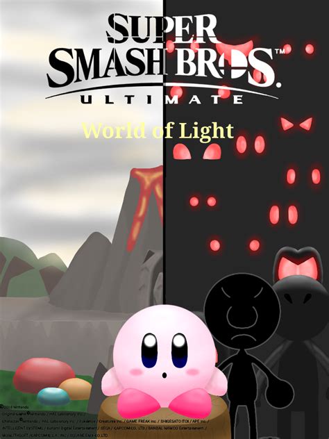 super smash bros ultimate world of light by