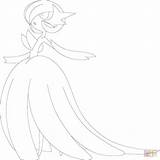 Mega Pages Coloring Gallade Template sketch template