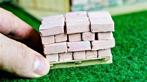 diy miniature bricks    miniature bricks youtube
