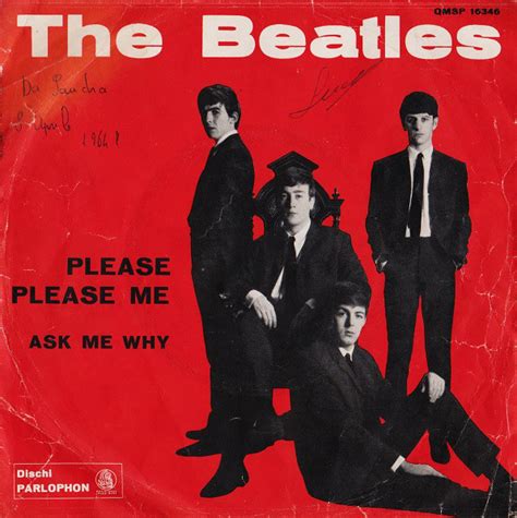 The Beatles Please Please Me 1963 Blue Labels Vinyl