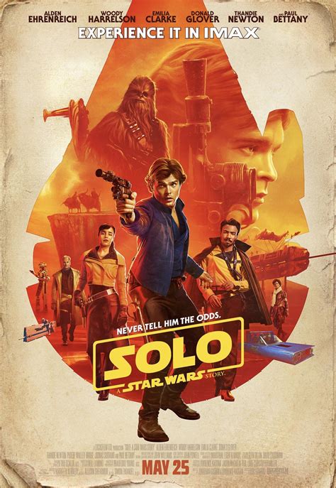 solo  star wars story  poster  trailer addict