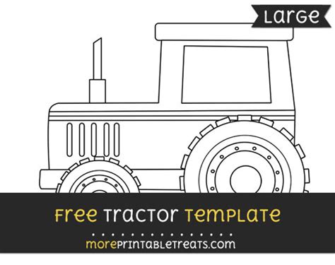 tractor template large