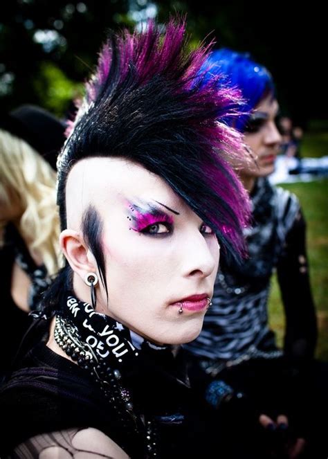 Purple Punk Punk Hair Deathrock Fashion Hair Styles