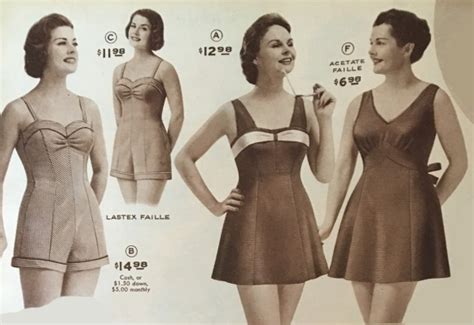 1950s Bathing Suits Swimsuits History