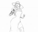 Carmen Sandiego Coloring Pages Printable Character sketch template