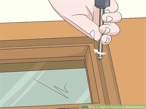 How To Replace Front Door Window Inserts 12 Steps With Pictures