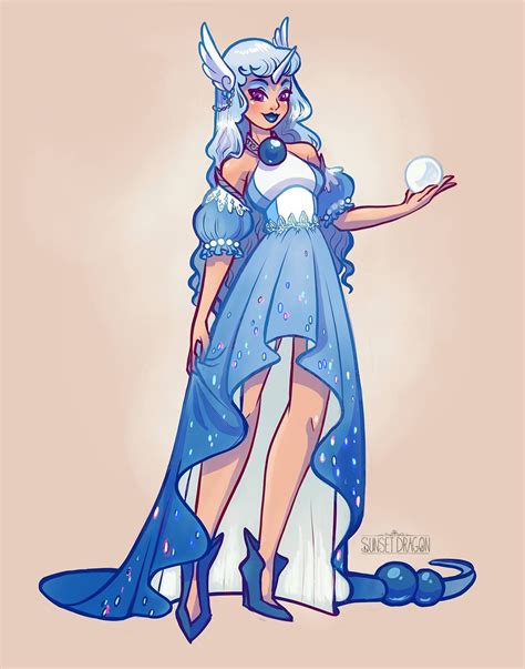 dragonair pokémon gijinka design by sunset dragon pokemon gijinka