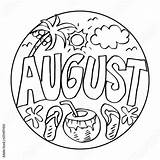 August Coloring Pages Kids Stock Adobe Illustrations Explore Similar Illustration Buy sketch template