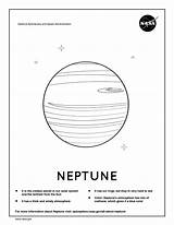 Neptune Spaceplace sketch template