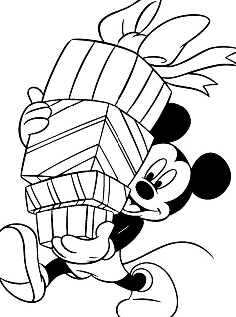 disney christmas coloring pages kids