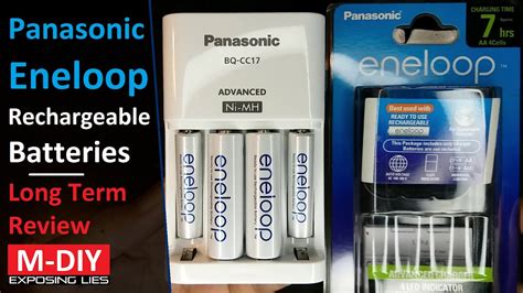 Panasonic Eneloop Rechargeable Batteries And Smart Charger Bq Cc17