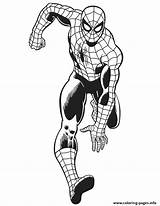 Coloring Spiderman Marvel Spider Man Comics Colouring Amazing Pages Kids Avengers Comic Printable Drawing Print Book Color Getdrawings Info Comments sketch template