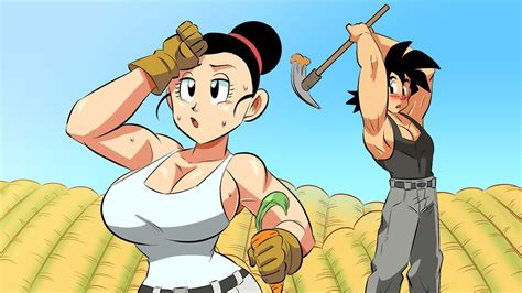 Goku And Chi Chi Plant Seeds Dbz Comic Dub Youtube