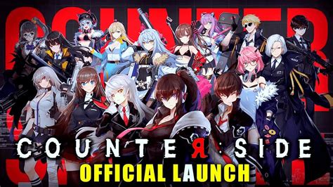 counter side nexon official launch gameplay androidios youtube