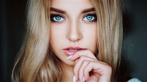 Blue Eyes Girl Wallpapers Wallpaper Cave