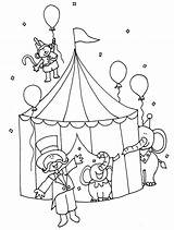 Circus Coloring Pages Printable Color Onlinecoloringpages Print Sheet sketch template