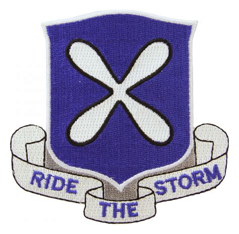 glider infantry regiment patch ride  storm flying tigers surplus