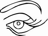 Ojos Olho Occhio Occhi Auge Augen Eyeball Ojo Outlines Realistic Viso Malvorlagen Blaues Disegnare Gesicht Clipartmag Tudodesenhos sketch template