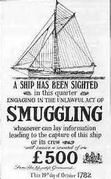 Smuggling Tea Smugglers Act Sugar History Poster Smuggled Boat Shipping Reward Britain Trade Tax Secret Taxes Their Century 18th Cornwall sketch template