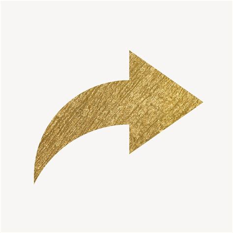 arrow icon gold illustration  icons rawpixel