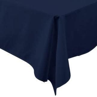 navy blue polyester tablecloth head table elegant party navy party navy table