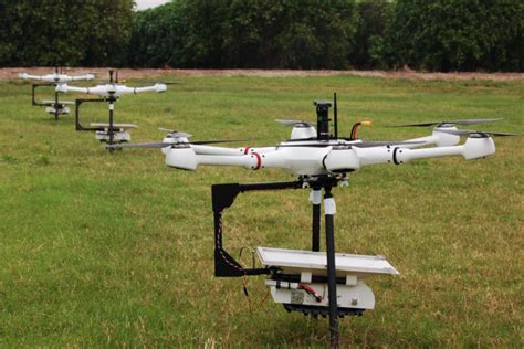 swarm technology researchers experiment  drones  battle crop pests