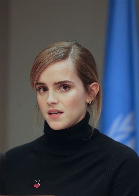 Emma Watson At United Nations Heforshe Impact Report In
