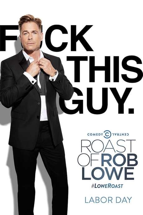 ‎comedy central roast of rob lowe 2016 directed by joel gallen