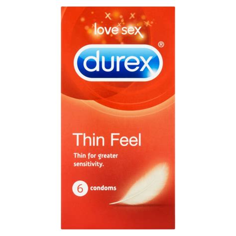 Durex Thin Feel Condoms 6s Health Fast Delivery By App Or Online