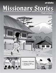 abeka product information missionary stories lesson guide