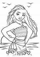 Moana Coloring Pages Fiti Te Printable Color Getcolorings Online Getdrawings Onlinecoloringpages sketch template